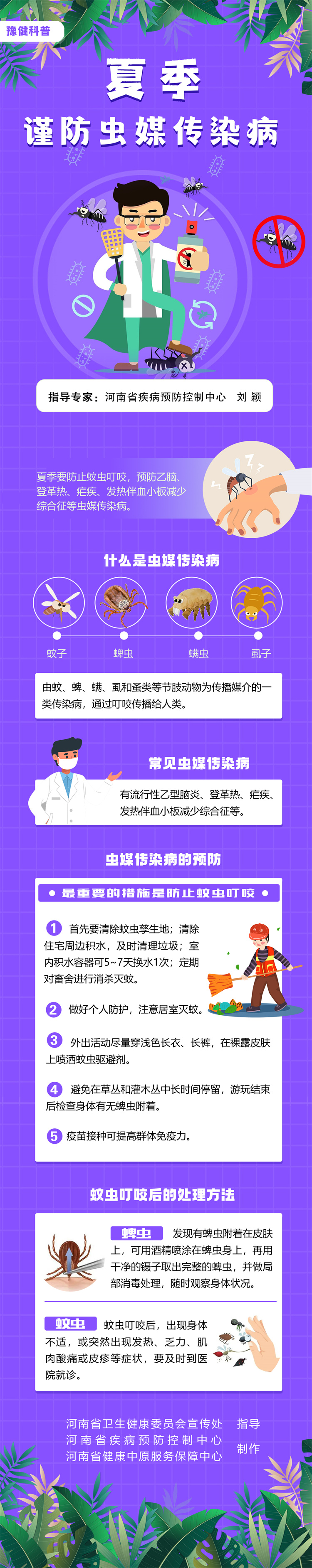 夏季謹(jǐn)防蟲媒傳染病